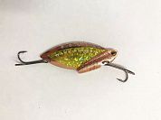 Блесна цикада WAVE STRIKER copper/yellow 19g 